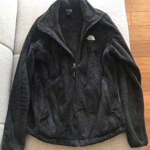 Black North Face fleece jacket